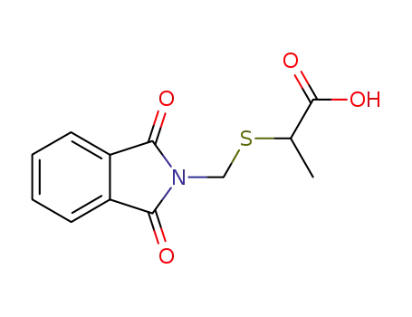 2-(phthalimidomethylsulfanyl)propionic acid
