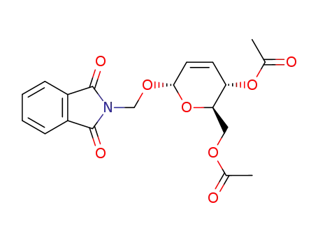 phthalimidomethyl 4,6-di-O-acetyl-2,3-dideoxy-α-D-erythro-hex-2-enopyranoside