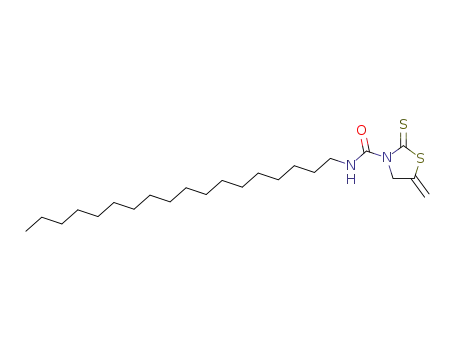 5-methylene-2-thioxo-thiazolidine-3-carboxylic acid octadecylamide