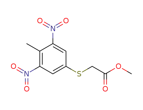 (4-methyl-3,5-dinitro-phenylsulfanyl)-acetic acid methyl ester