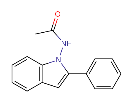 N-(2-phenyl-1H-indol-1-yl)acetamide