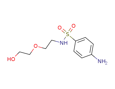Molecular Structure of 222036-70-6 (Benzenesulfonamide, 4-amino-N-[2-(2-hydroxyethoxy)ethyl]-)