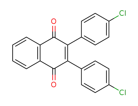 2,3-bis-(4-chloro-phenyl)-[1,4]naphthoquinone
