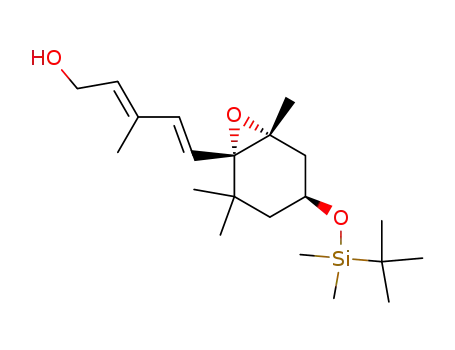 (2E,4E)-5-[(1S,4S,6R)-4-(tert-Butyl-dimethyl-silanyloxy)-2,2,6-trimethyl-7-oxa-bicyclo[4.1.0]hept-1-yl]-3-methyl-penta-2,4-dien-1-ol