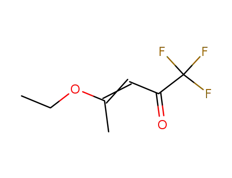 Molecular Structure of 144219-75-0 (3-Penten-2-one, 4-ethoxy-1,1,1-trifluoro-)