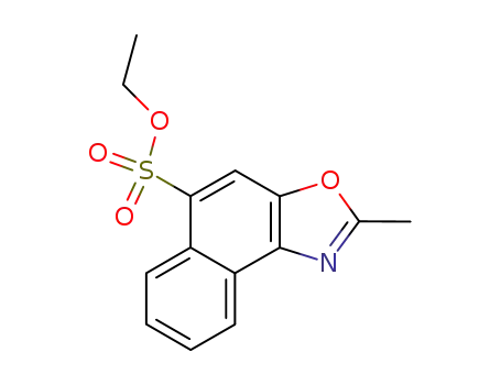 2-methyl-naphtho[1,2-d]oxazole-5-sulfonic acid ethyl ester