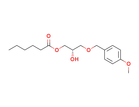 1-O-hexanoyl-3-pmethoxybenzyl-sn-glycerol