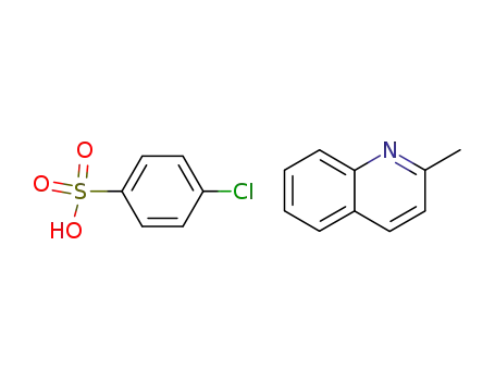 quinaldinium p-chlorobenzenesulfonate