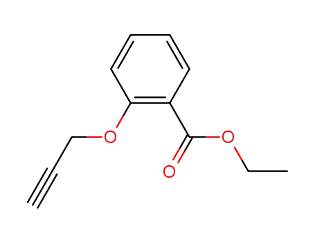 Molecular Structure of 528599-00-0 (Benzoic acid, 2-(2-propynyloxy)-, ethyl ester)