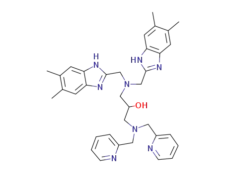 N,N-bis[2-(4,5-dimethyl)benzimidazolylmethyl]-N',N'-bis(2-pyridylmethyl)-1,3-diamino-2-propanol