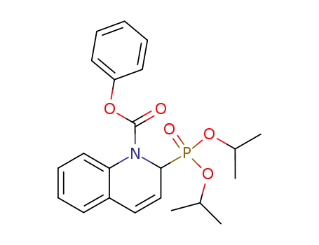 2-(diisopropoxy-phosphoryl)-2H-quinoline-1-carboxylic acid phenyl ester