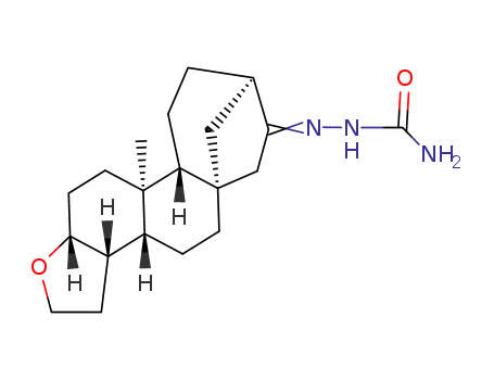 (3aS)-10b-methyl-(3ar,3bc,10ac,10bt,12ac)-tetradecahydro-5at,8t-methano-cyclohepta[5,6]naphtho[2,1-b]furan-7-one semicarbazone