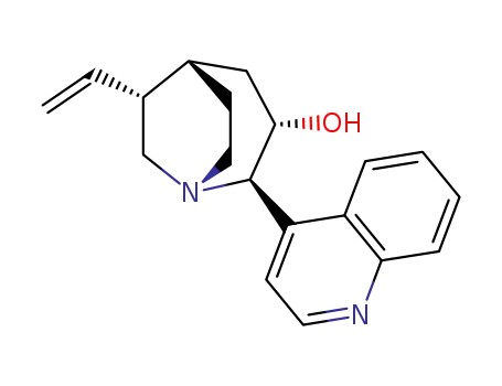 Molecular Structure of 560119-45-1 ((2R,3S,5S,6R)-2-(4-quinolyl)-6-vinyl-1-azabicyclo[3.2.2]nonan-3-ol)