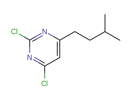 2,4-dichloro-6-(3-methyl-butyl)-pyrimidine