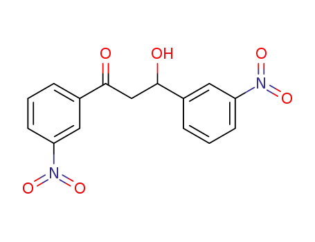 3-hydroxy-1,3-bis-(3-nitro-phenyl)-propan-1-one