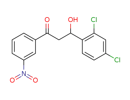 3-(2,4-dichloro-phenyl)-3-hydroxy-1-(3-nitro-phenyl)-propan-1-one