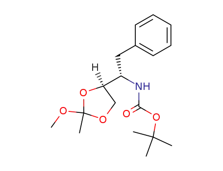 [(S)-1-((S)-2-Methoxy-2-methyl-[1,3]dioxolan-4-yl)-2-phenyl-ethyl]-carbamic acid tert-butyl ester