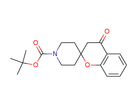 tert-butyl 4-oxo-3,4-dihydro-1'H-spiro[chromene-2,4'-piperidine]-1'-carboxylate