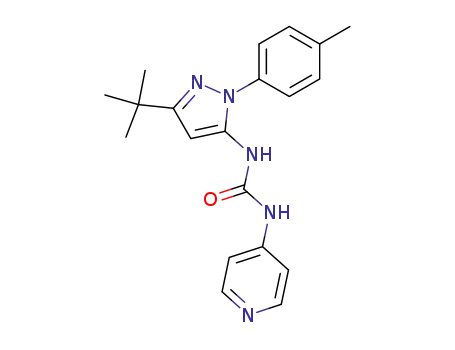 N-(5-tert-butyl-2-(p-tolyl)-2H-pyrazol-3-yl)-N'-(pyridin-4-yl)urea