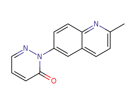 2-(2-methyl-quinolin-6-yl)-2H-pyridazin-3-one