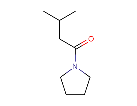 Molecular Structure of 60026-17-7 (1-(3-methylbutyl)pyrrolidine)