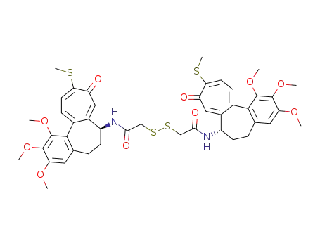 2,2'-dithiobis[N-(N-deacetylthiocolchicinyl)acetamide]