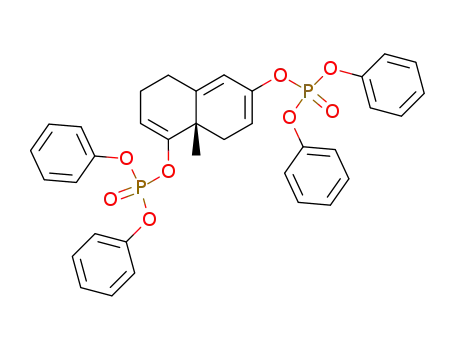 Phosphoric acid (S)-5-(diphenoxy-phosphoryloxy)-4a-methyl-4,4a,7,8-tetrahydro-naphthalen-2-yl ester diphenyl ester