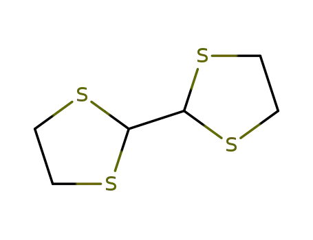 Molecular Structure of 6784-47-0 (2-(1,3-dithiolan-2-yl)-1,3-dithiolane)