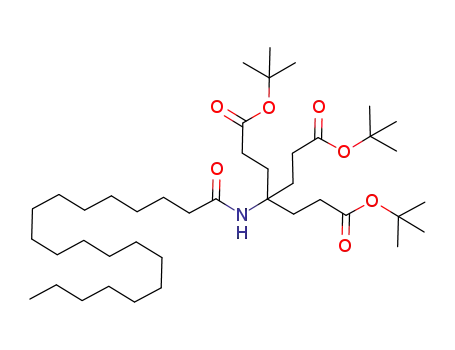 di-tert-butyl 4-(2-(tert-butoxycarbonyl)ethyl)-4-(1-oxoicosylamino)heptanedioate