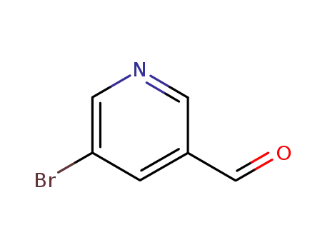 Molecular Structure of 113118-81-3 (5-Bromo-3-pyridinecarboxaldehyde)