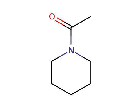 Molecular Structure of 618-42-8 (1-ACETYLPIPERIDINE)