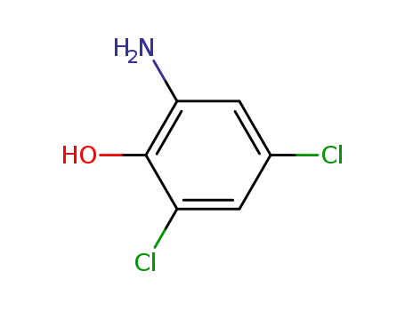 Molecular Structure of 527-62-8 (2-AMINO-4,6-DICHLOROPHENOL)