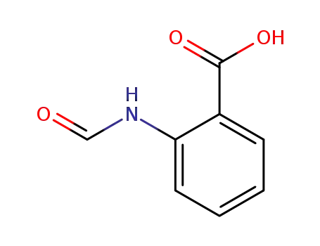 Benzoic acid,2-(formylamino)- cas  3342-77-6