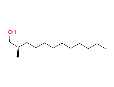 Molecular Structure of 109034-03-9 (1-Dodecanol, 2-methyl-, (2R)-)