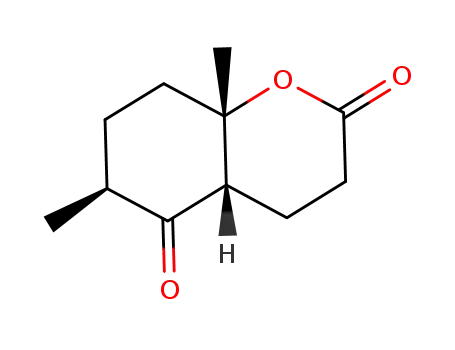 (+/-)-(4aS,6S,8aS)-6,8a-dimethylhexahydro-2H-chromene-2,5(3H)-dione