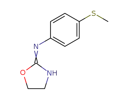 2-(4-methylthiophenylimino) oxazolidine