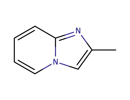 Molecular Structure of 934-37-2 (2-Methylimidazo[1,2-a]pyridine)
