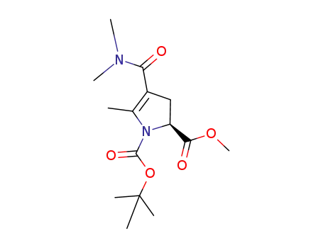 1-tert-butyl 2-methyl (2S)-4-(dimethylcarbamoyl)-5-methyl-2,3-dihydro-1H-pyrrole-1,2-dicarboxylate