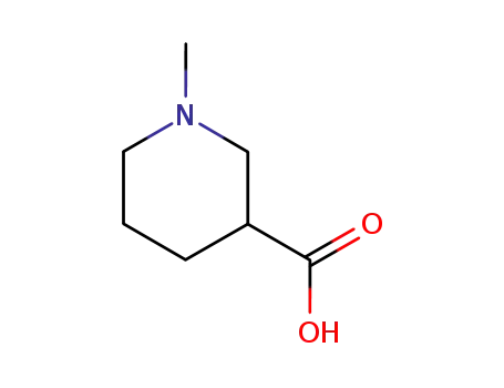Molecular Structure of 5657-70-5 (1-METHYLPIPERIDINE-3-CARBOXYLIC ACID)