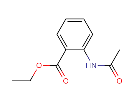 Molecular Structure of 20628-20-0 (2-(Acetylamino)benzoic acid ethyl ester)