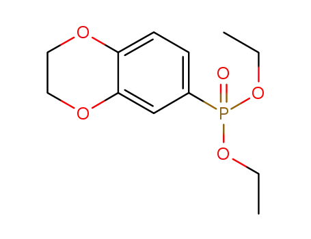 (2,3-dihydro-1,4-benzodioxin-6-yl)phosphonic diethylester