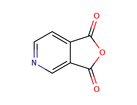 Molecular Structure of 4664-08-8 (PYRIDINE-3,4-DICARBOXYLIC ANHYDRIDE)