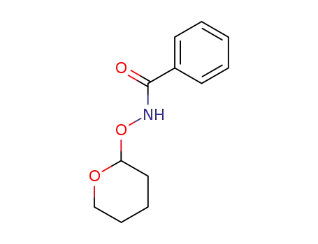 Molecular Structure of 6584-61-8 (Benzamide, N-[(tetrahydro-2H-pyran-2-yl)oxy]-)