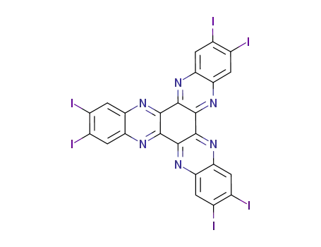2,3,8,9,14,15-hexaiododiquinoxalino[2,3-a:2',3'-c]phenazine
