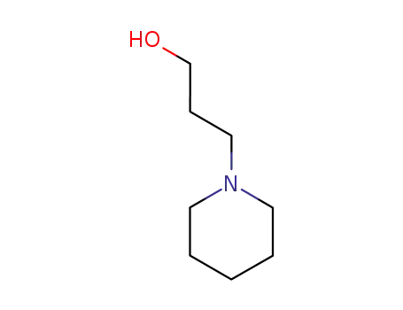 Molecular Structure of 104-58-5 (1-Piperidinepropanol)