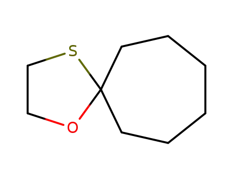 Molecular Structure of 184-31-6 (1-Oxa-4-thiaspiro[4.6]undecane)
