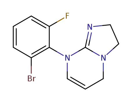 8-(2-Bromo-6-fluorophenyl)-2,3,5,8-tetrahydro-imidazo[1,2-a]pyrimidine