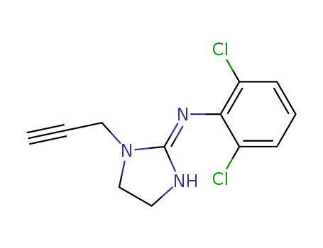 1-propargyl-2-(2,6-dichlorophenylimino)-imidazolidine
