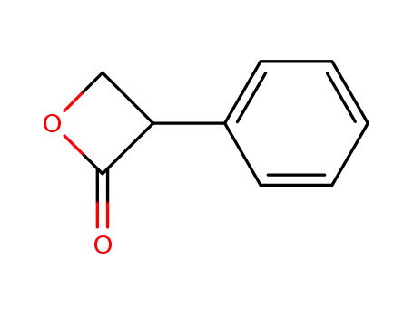 Molecular Structure of 27150-91-0 (2-Oxetanone, 3-phenyl-)