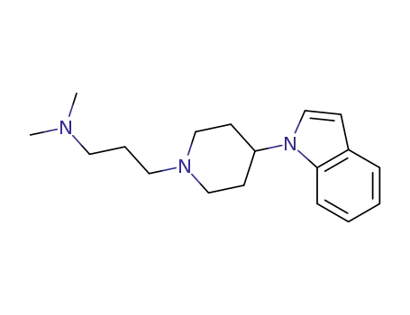 [3-(4-Indol-1-yl-piperidin-1-yl)-propyl]-dimethylamine